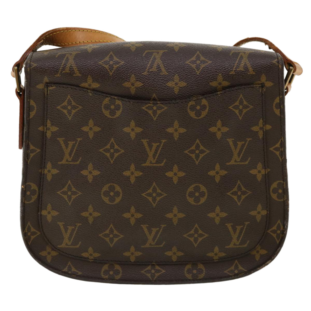 LOUIS VUITTON Monogram Saint Cloud GM Shoulder Bag M51242 LV Auth am3664