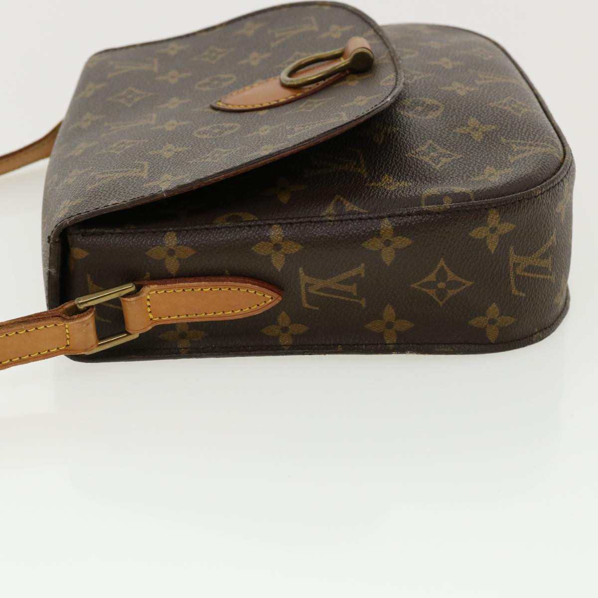 LOUIS VUITTON Monogram Saint Cloud GM Shoulder Bag M51242 LV Auth am3664