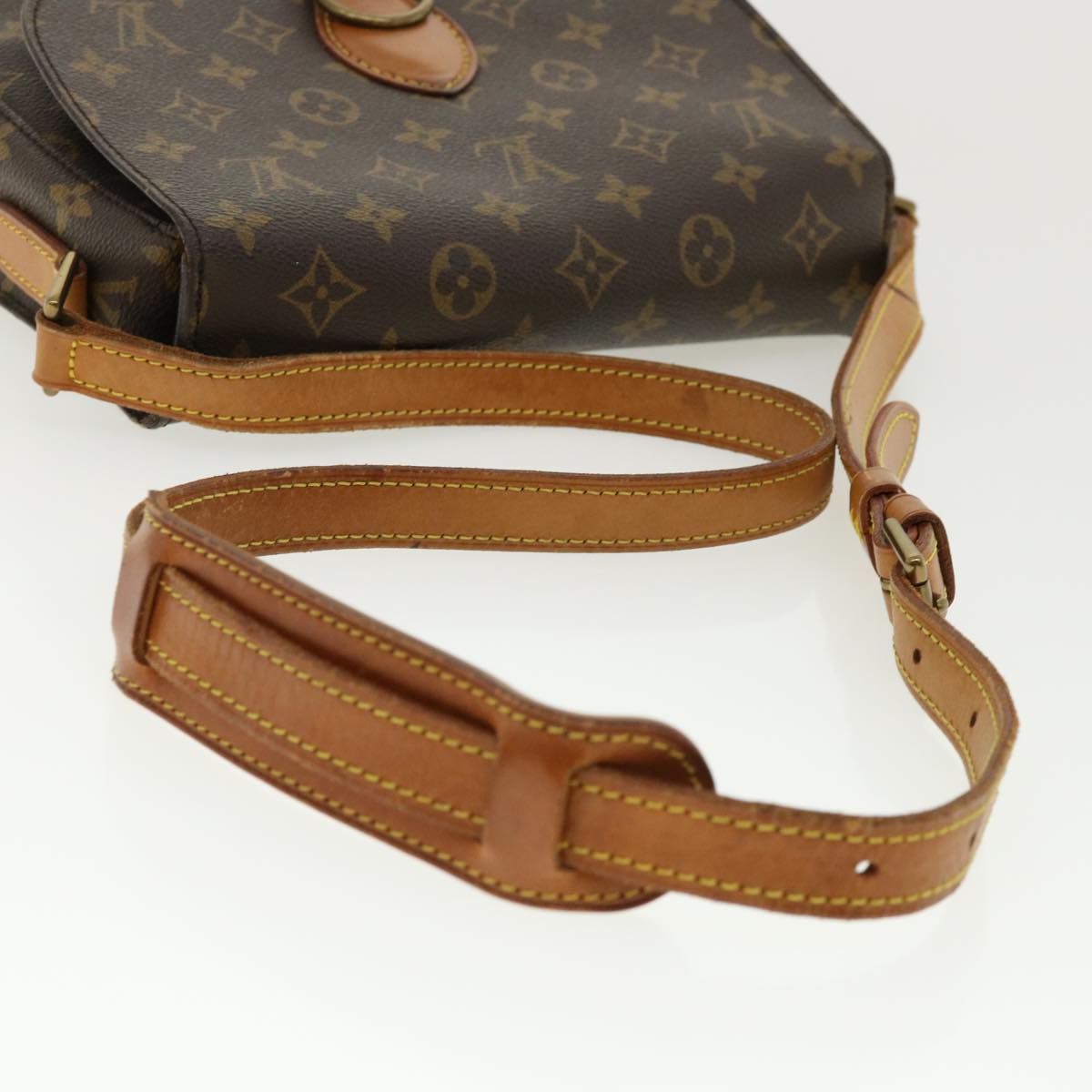 LOUIS VUITTON Monogram Saint Cloud GM Shoulder Bag M51242 LV Auth am3664