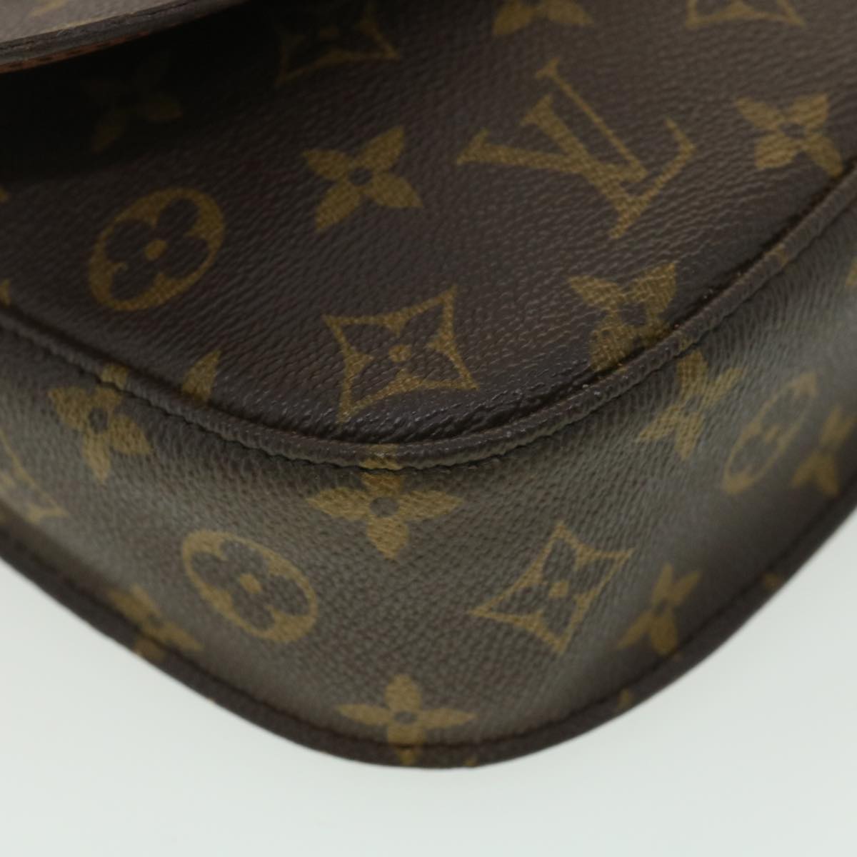 LOUIS VUITTON Monogram Saint Cloud MM Shoulder Bag M51243 LV Auth am3753