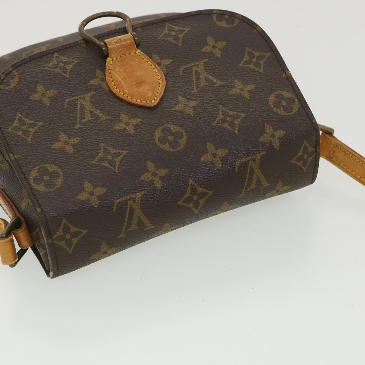 LOUIS VUITTON Monogram Saint Cloud MM Shoulder Bag M51243 LV Auth am3753