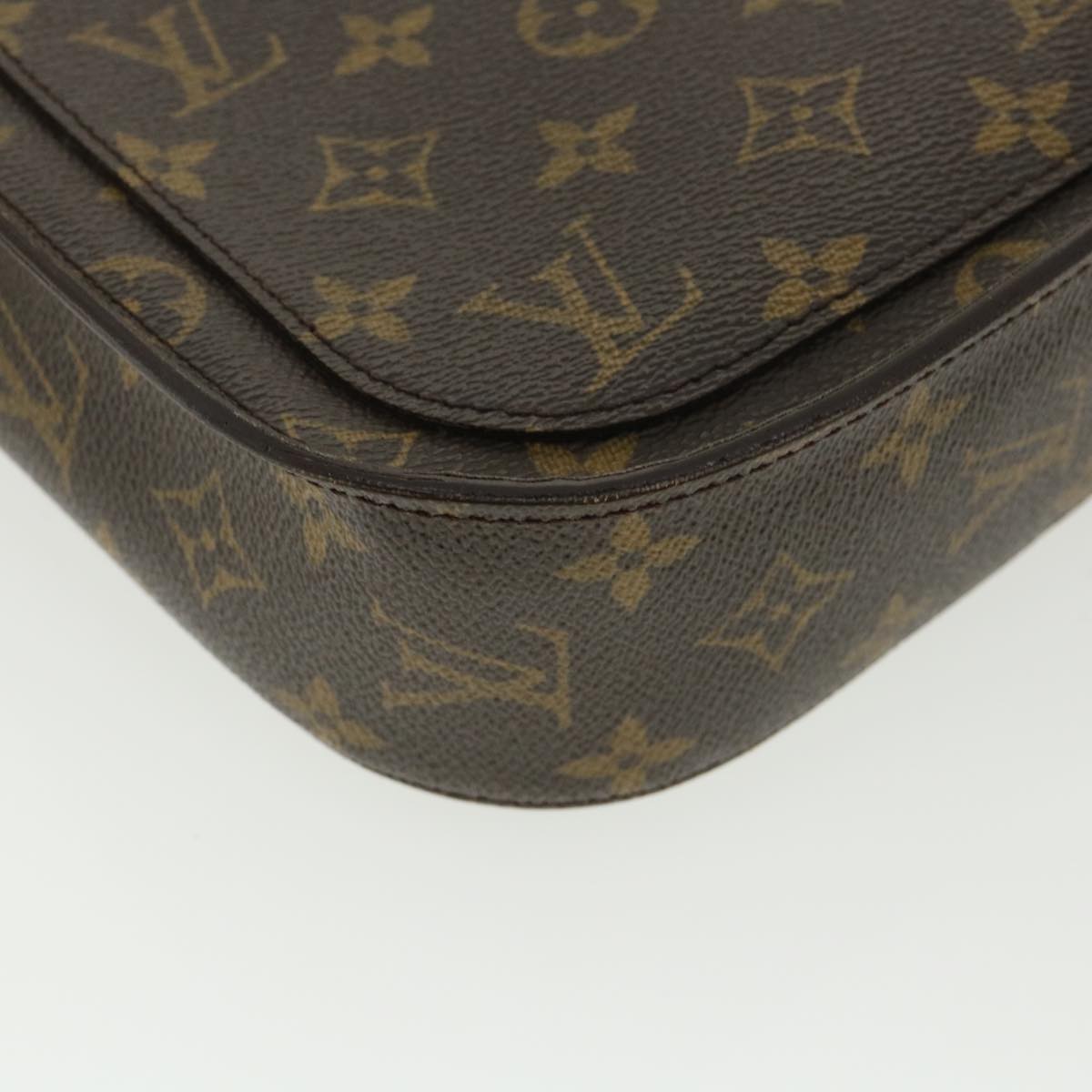 LOUIS VUITTON Monogram Saint Cloud GM Shoulder Bag M51242 LV Auth am3784