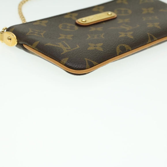 LOUIS VUITTON Monogram Chain Pochette Mira MM Accessory Pouch M60094 LV am3792SA