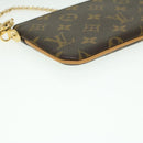 LOUIS VUITTON Monogram Chain Pochette Mira MM Accessory Pouch M60094 LV am3792SA-16
