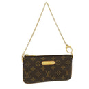 LOUIS VUITTON Monogram Chain Pochette Mira MM Accessory Pouch M60094 LV am3792SA-1