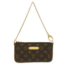LOUIS VUITTON Monogram Chain Pochette Mira MM Accessory Pouch M60094 LV am3792SA-13