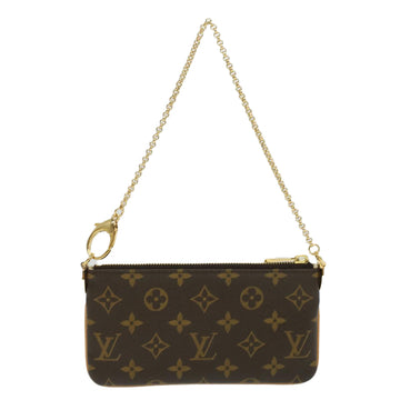 LOUIS VUITTON Monogram Chain Pochette Mira MM Accessory Pouch M60094 LV am3792SA - 0