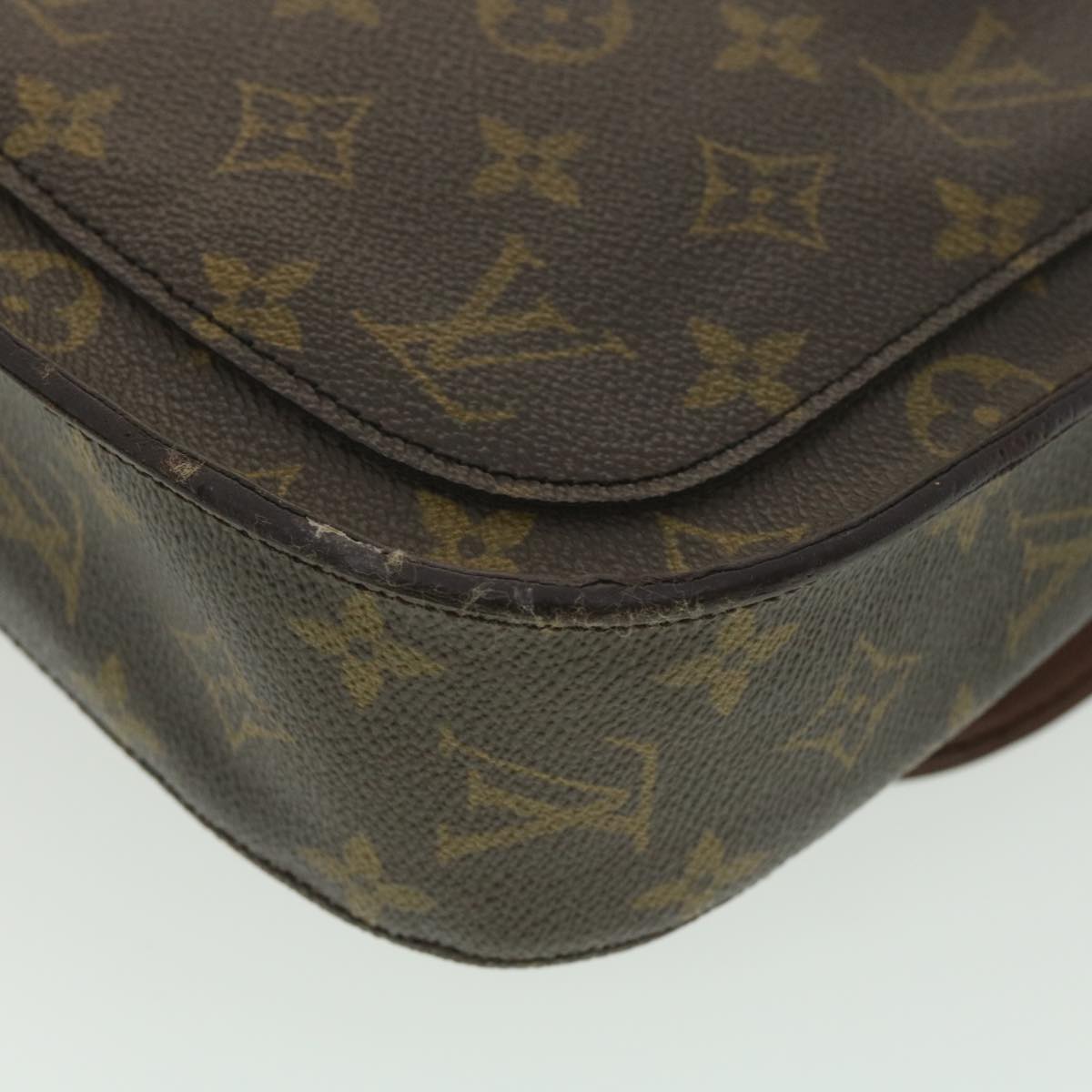 LOUIS VUITTON Monogram Saint Cloud GM Shoulder Bag M51242 LV Auth am3847