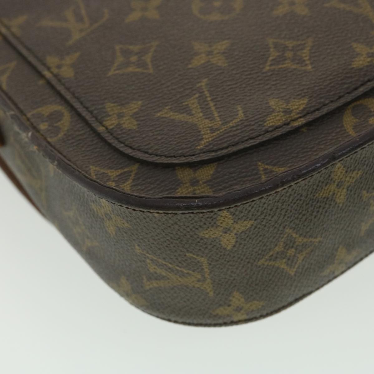 LOUIS VUITTON Monogram Saint Cloud GM Shoulder Bag M51242 LV Auth am3847