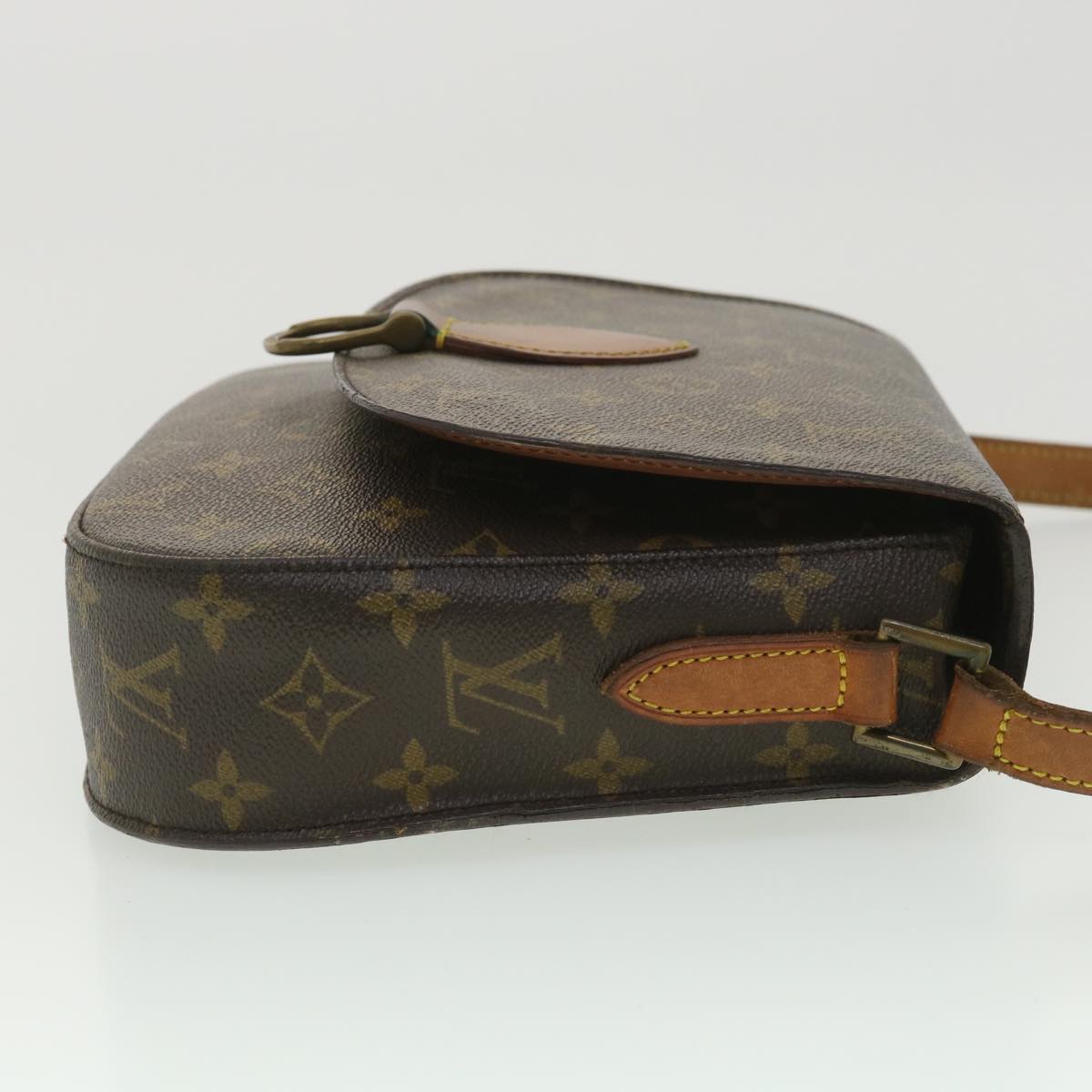 LOUIS VUITTON Monogram Saint Cloud GM Shoulder Bag M51242 LV Auth am3847