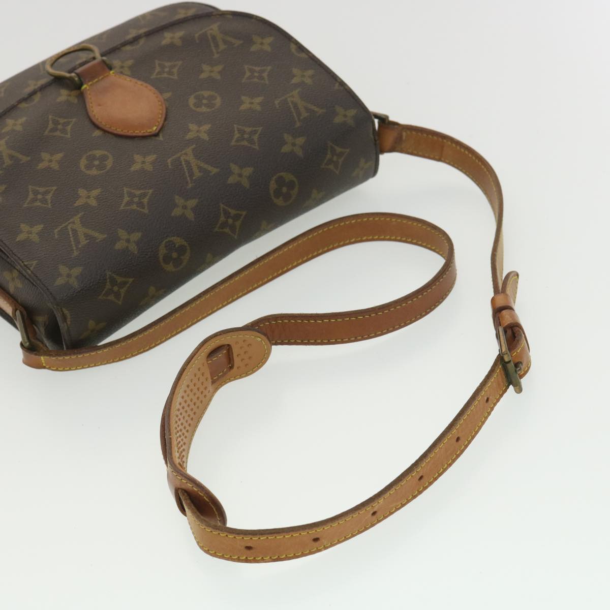 LOUIS VUITTON Monogram Saint Cloud GM Shoulder Bag M51242 LV Auth am3847