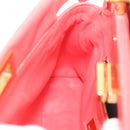 FENDI micro picaboo Hand Bag Leather 2way Orange Auth am3883-20