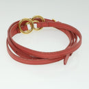 FENDI micro picaboo Hand Bag Leather 2way Orange Auth am3883-27