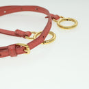 FENDI micro picaboo Hand Bag Leather 2way Orange Auth am3883-28