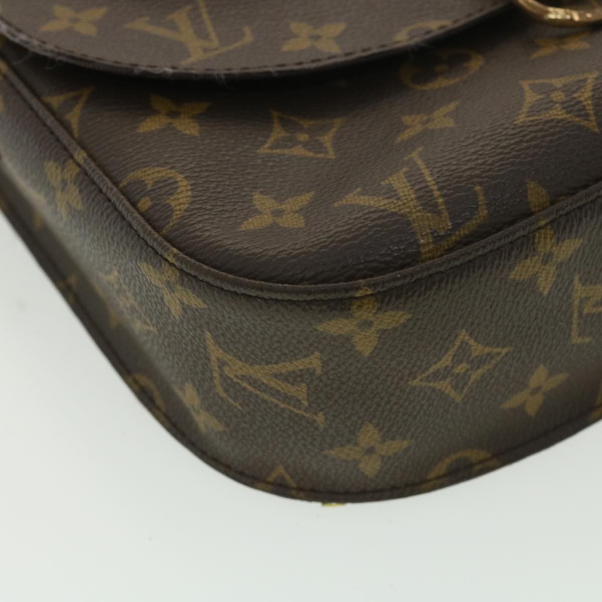 LOUIS VUITTON Monogram Saint Cloud GM Shoulder Bag M51242 LV Auth am3898