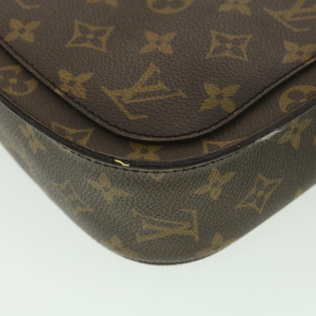 LOUIS VUITTON Monogram Saint Cloud GM Shoulder Bag M51242 LV Auth am3898