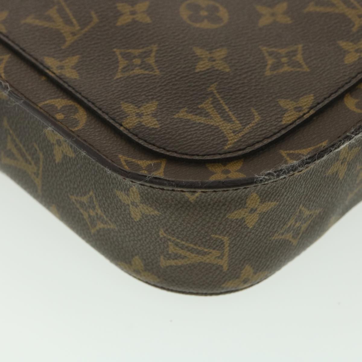 LOUIS VUITTON Monogram Saint Cloud GM Shoulder Bag M51242 LV Auth am3898