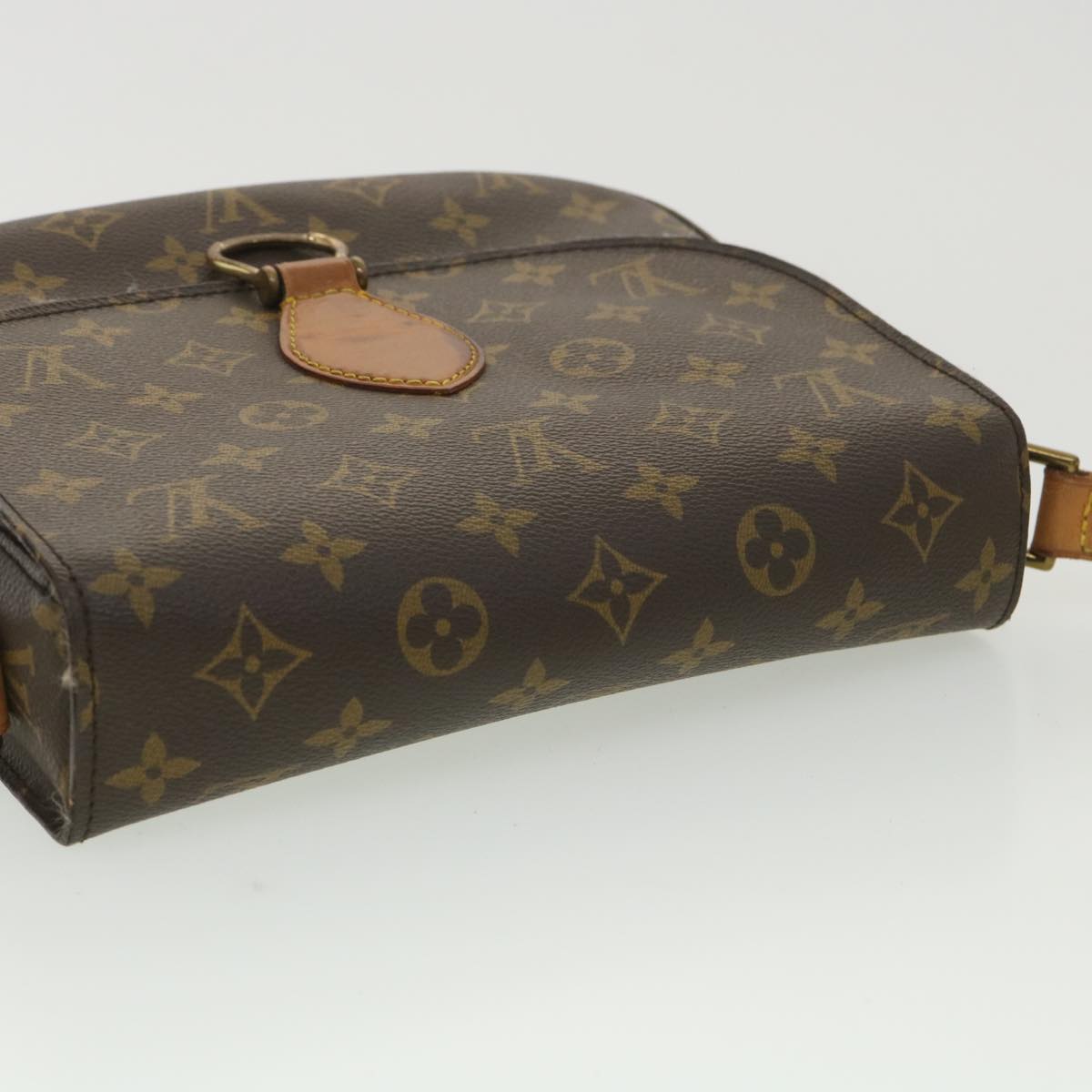 LOUIS VUITTON Monogram Saint Cloud GM Shoulder Bag M51242 LV Auth am3898