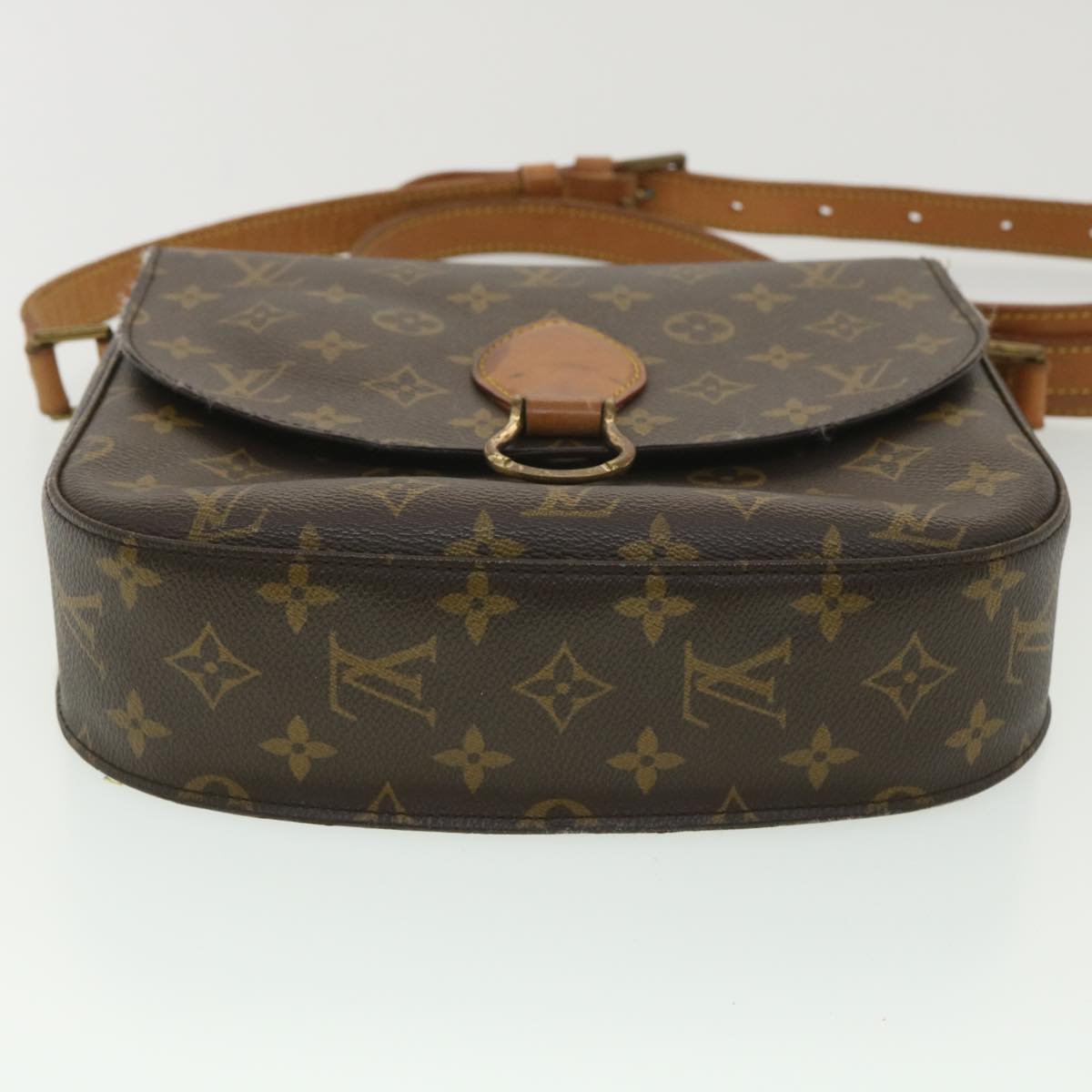 LOUIS VUITTON Monogram Saint Cloud GM Shoulder Bag M51242 LV Auth am3898