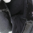 CELINE Sweatshirt Dress Cotton M Gray Black Auth am3981-6