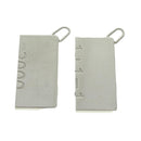 HERMES Necklace Charm Metal 2Set Silver Auth am3985-2