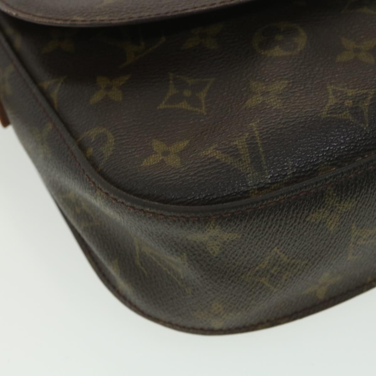 LOUIS VUITTON Monogram Saint Cloud GM Shoulder Bag M51242 LV Auth am4035