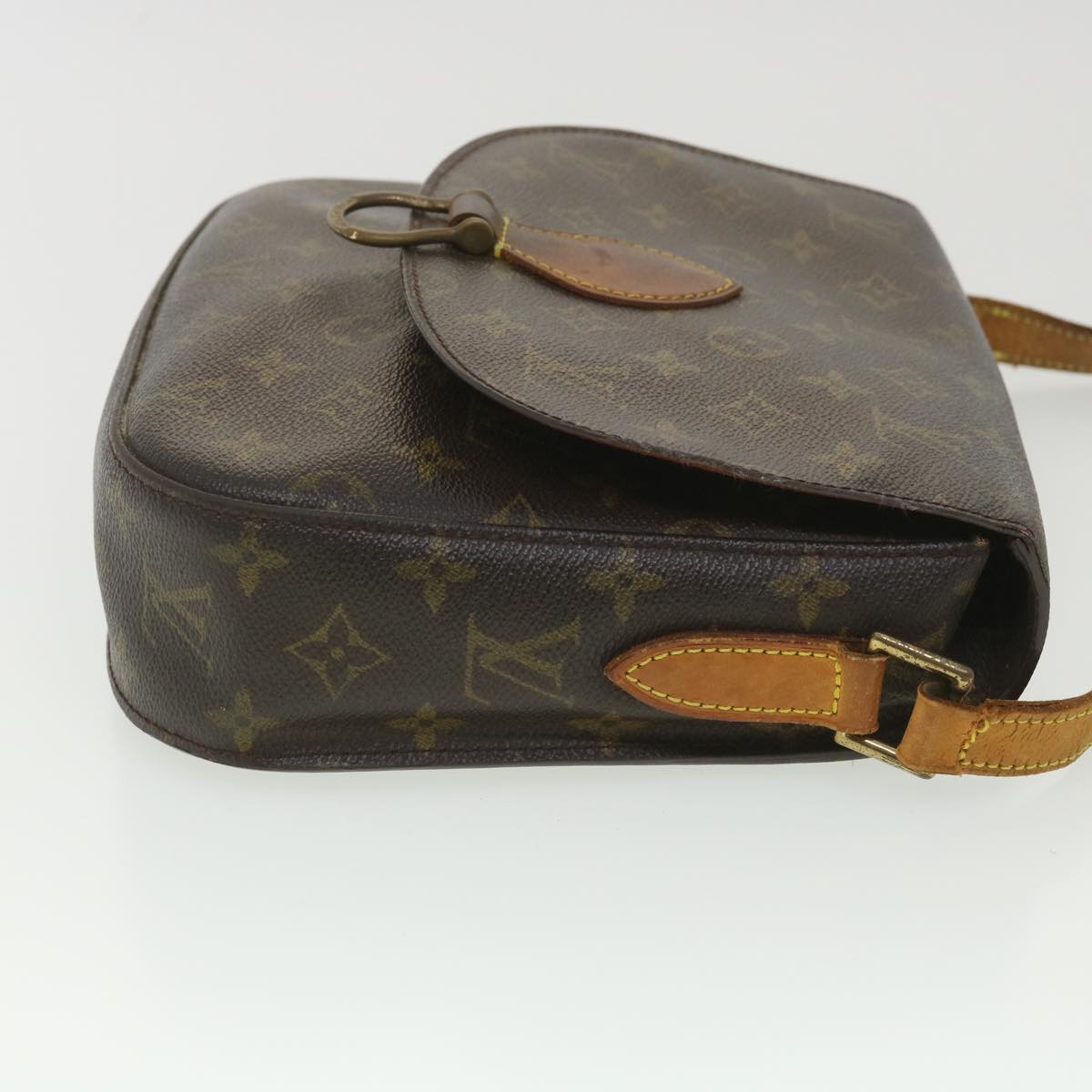 LOUIS VUITTON Monogram Saint Cloud GM Shoulder Bag M51242 LV Auth am4035