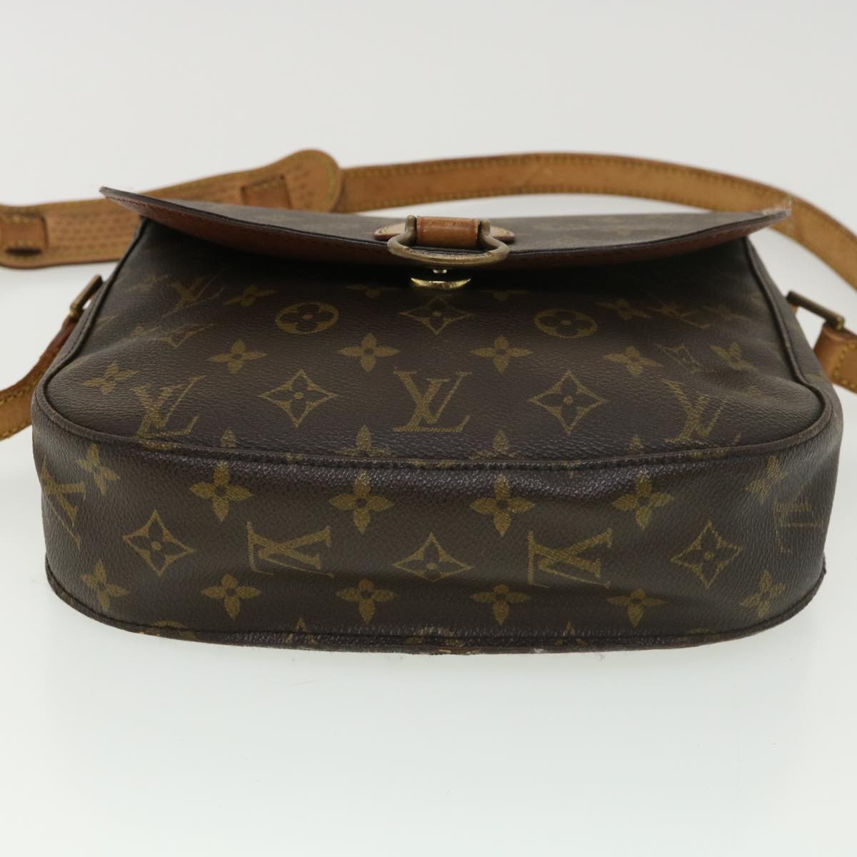 LOUIS VUITTON Monogram Saint Cloud GM Shoulder Bag M51242 LV Auth am4076