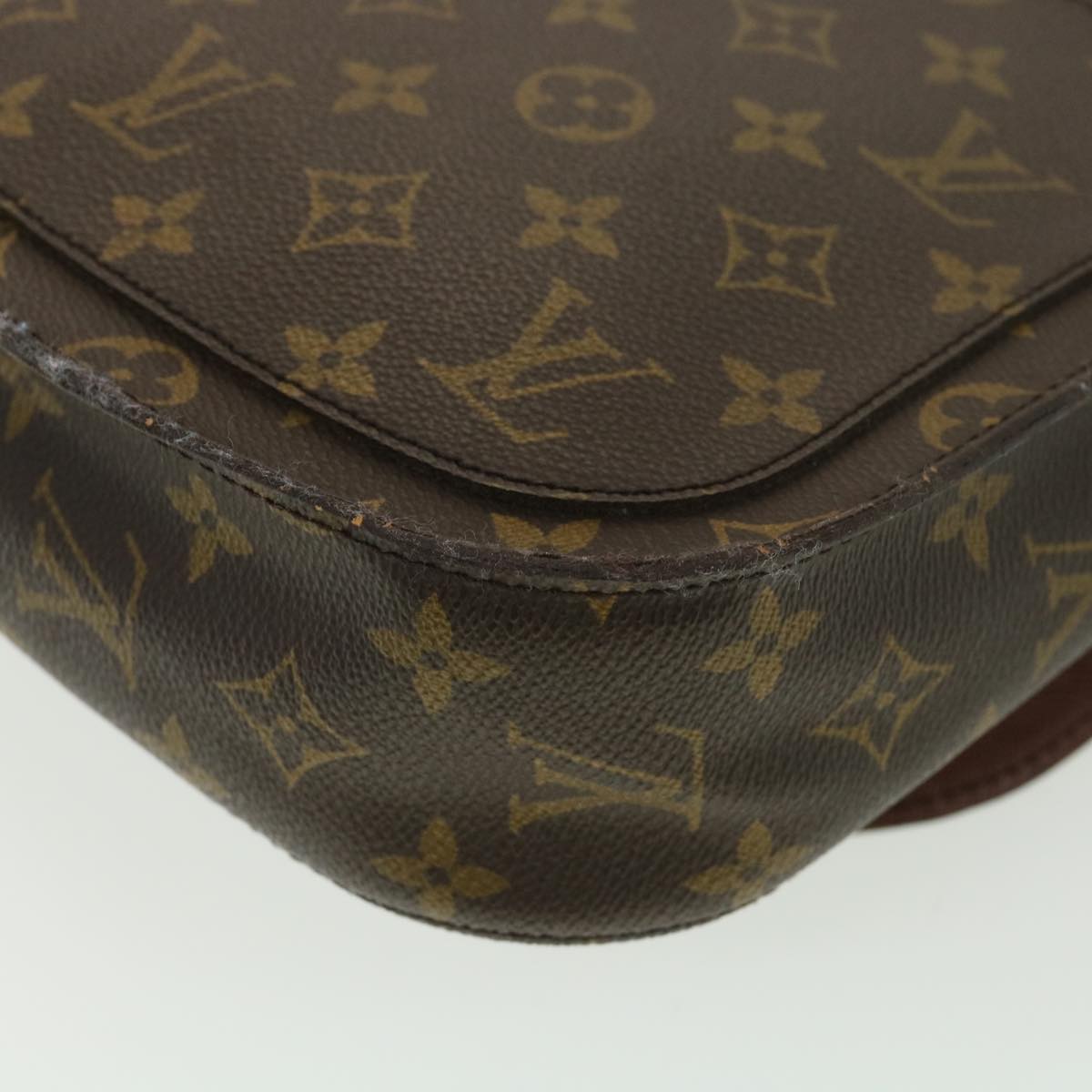 LOUIS VUITTON Monogram Saint Cloud GM Shoulder Bag M51242 LV Auth am4076