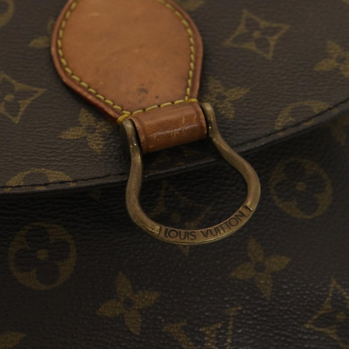 LOUIS VUITTON Monogram Saint Cloud GM Shoulder Bag M51242 LV Auth am4076