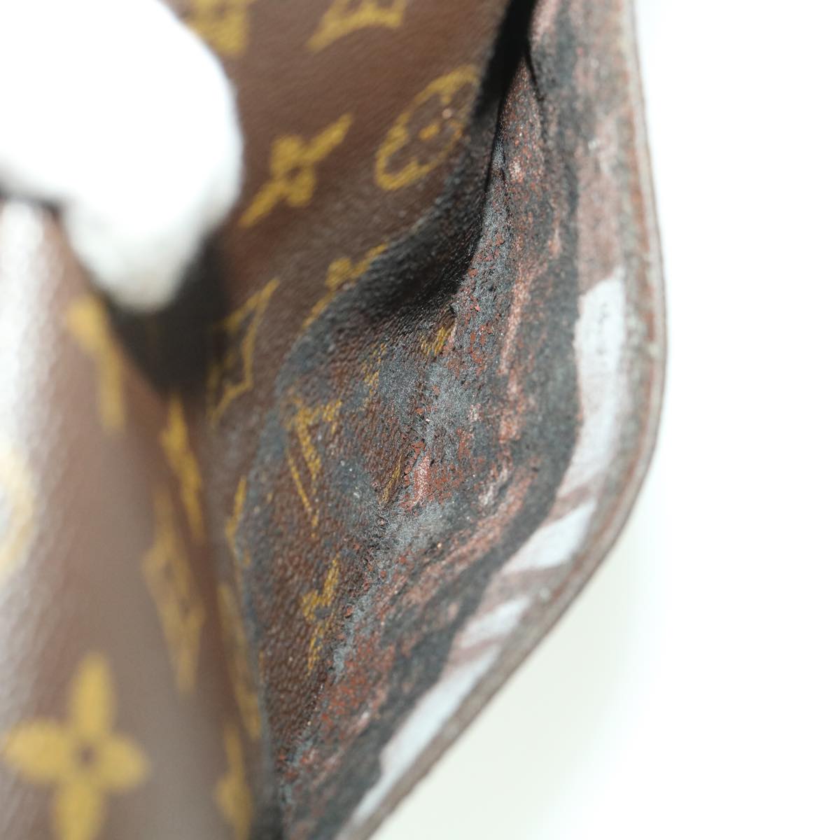 LOUIS VUITTON Monogram Saint Cloud GM Shoulder Bag M51242 LV Auth am4076