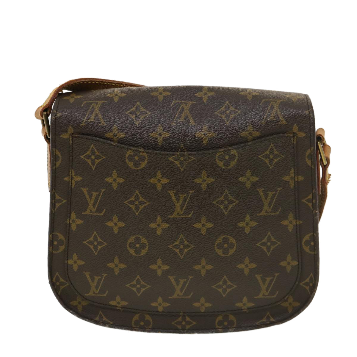 LOUIS VUITTON Monogram Saint Cloud GM Shoulder Bag M51242 LV Auth am4076