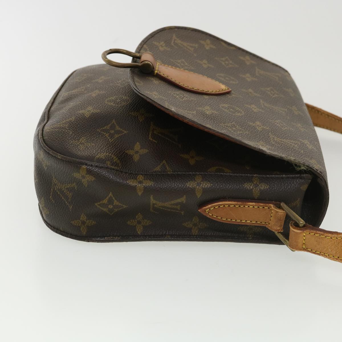 LOUIS VUITTON Monogram Saint Cloud GM Shoulder Bag M51242 LV Auth am4076