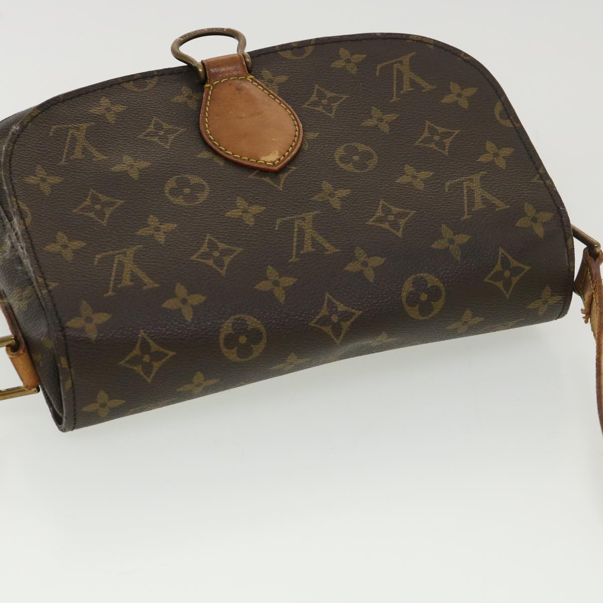 LOUIS VUITTON Monogram Saint Cloud GM Shoulder Bag M51242 LV Auth am4076