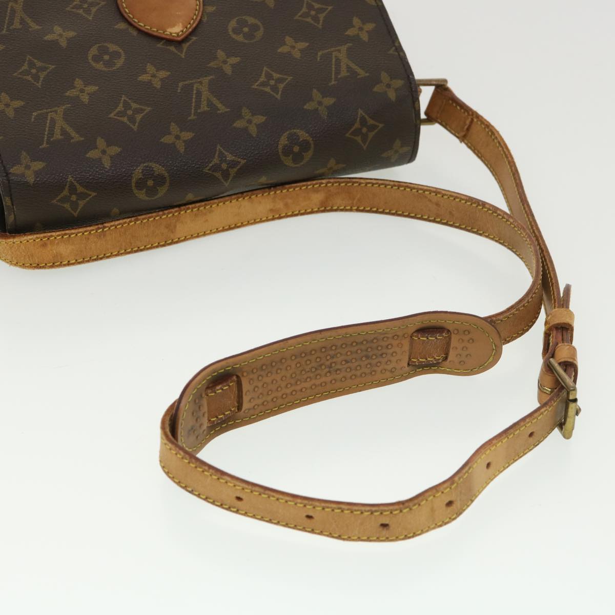 LOUIS VUITTON Monogram Saint Cloud GM Shoulder Bag M51242 LV Auth am4076