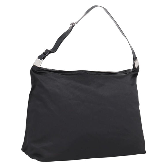 GUCCI Boston Bag Nylon Black 012 2122 0161 10 Auth am4144