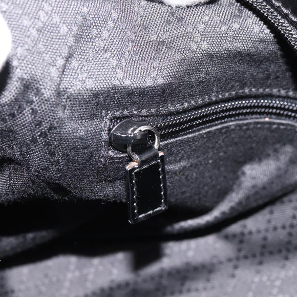 GUCCI Boston Bag Nylon Black 012 2122 0161 10 Auth am4144