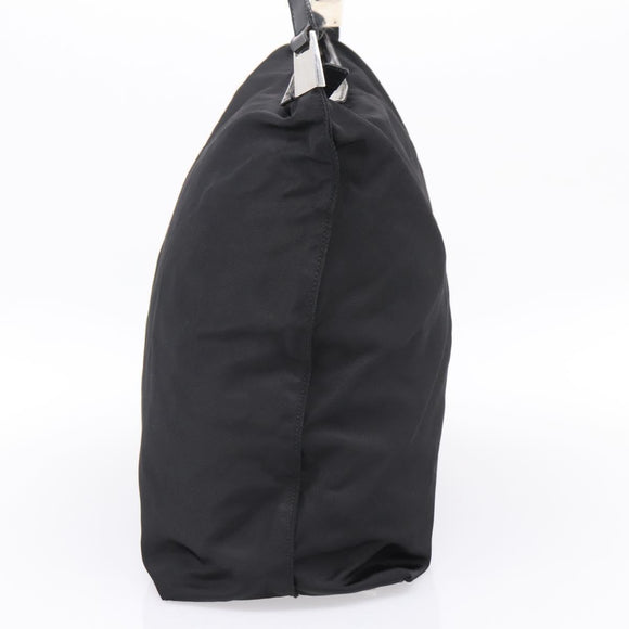 GUCCI Boston Bag Nylon Black 012 2122 0161 10 Auth am4144