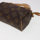 LOUIS VUITTON Monogram Mini Speedy Hand Bag M41534 LV Auth am4166SAV-15