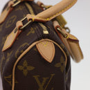 LOUIS VUITTON Monogram Mini Speedy Hand Bag M41534 LV Auth am4166SAV-20