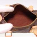 LOUIS VUITTON Monogram Mini Speedy Hand Bag M41534 LV Auth am4166SAV-10