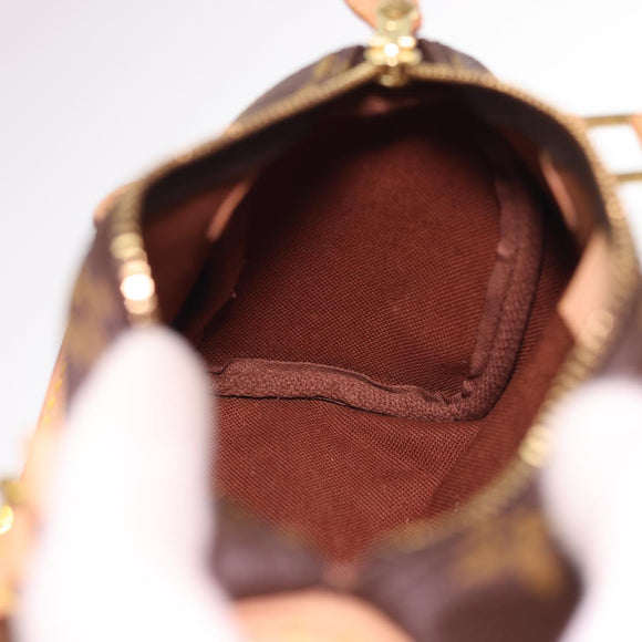 LOUIS VUITTON Monogram Mini Speedy Hand Bag M41534 LV Auth am4166SAV