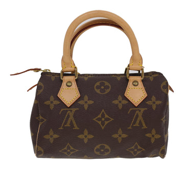LOUIS VUITTON Monogram Mini Speedy Hand Bag M41534 LV Auth am4166V - 0
