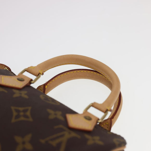 LOUIS VUITTON Monogram Mini Speedy Hand Bag M41534 LV Auth am4166SAV