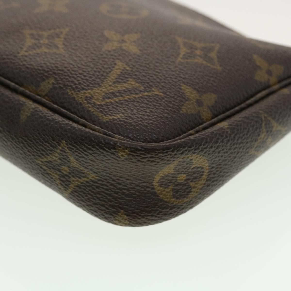 LOUIS VUITTON Monogram Pochette Accessoires Pouch 2way M51980 LV Auth am4196