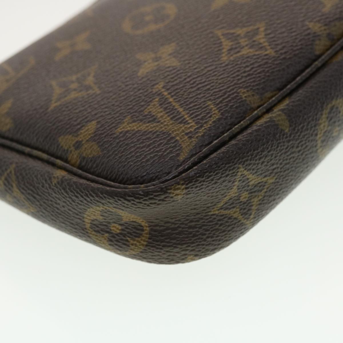 LOUIS VUITTON Monogram Pochette Accessoires Pouch 2way M51980 LV Auth am4196