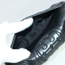 TORY BURCH Chain Shoulder Bag Leather Black Auth am4322-19