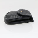 BALLY Chain Shoulder Bag Leather Black Auth am4369-4