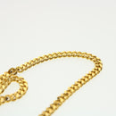 BALLY Chain Shoulder Bag Leather Black Auth am4369-7