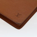 LOUIS VUITTON Epi Pochette Homme Clutch Bag Brown M52528 LV Auth am4447-7